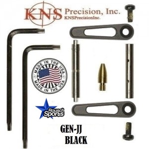 KNS Pins Anti-Walk Pins Non-Rotating Gen JJ BLACK Side Plates .154 Enhanced .223 5.56 .308 AR 15 M4 M16 Best Discount Wholesale AR Parts and Accessories Austin Texas